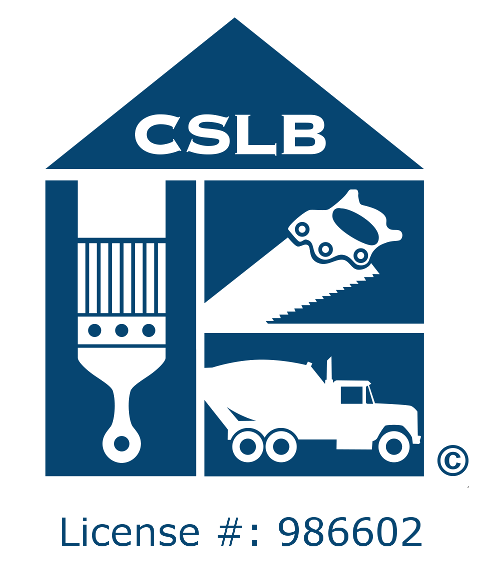 California State License Board number 986602